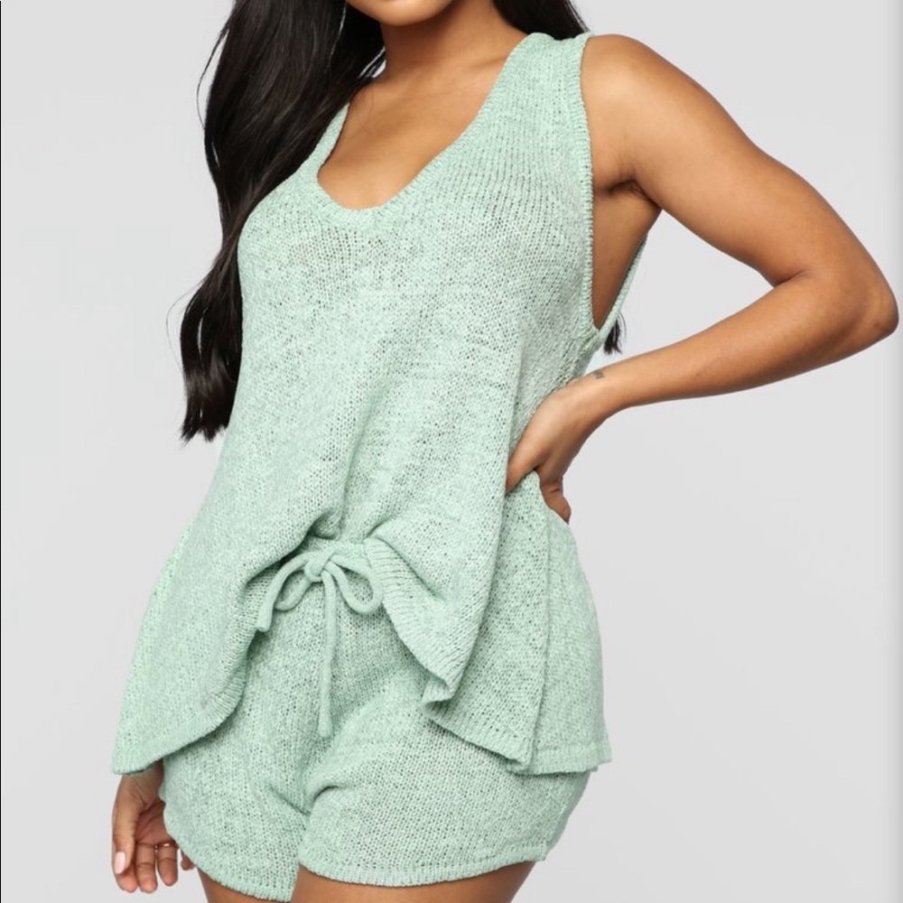 Mint Green Matching Set